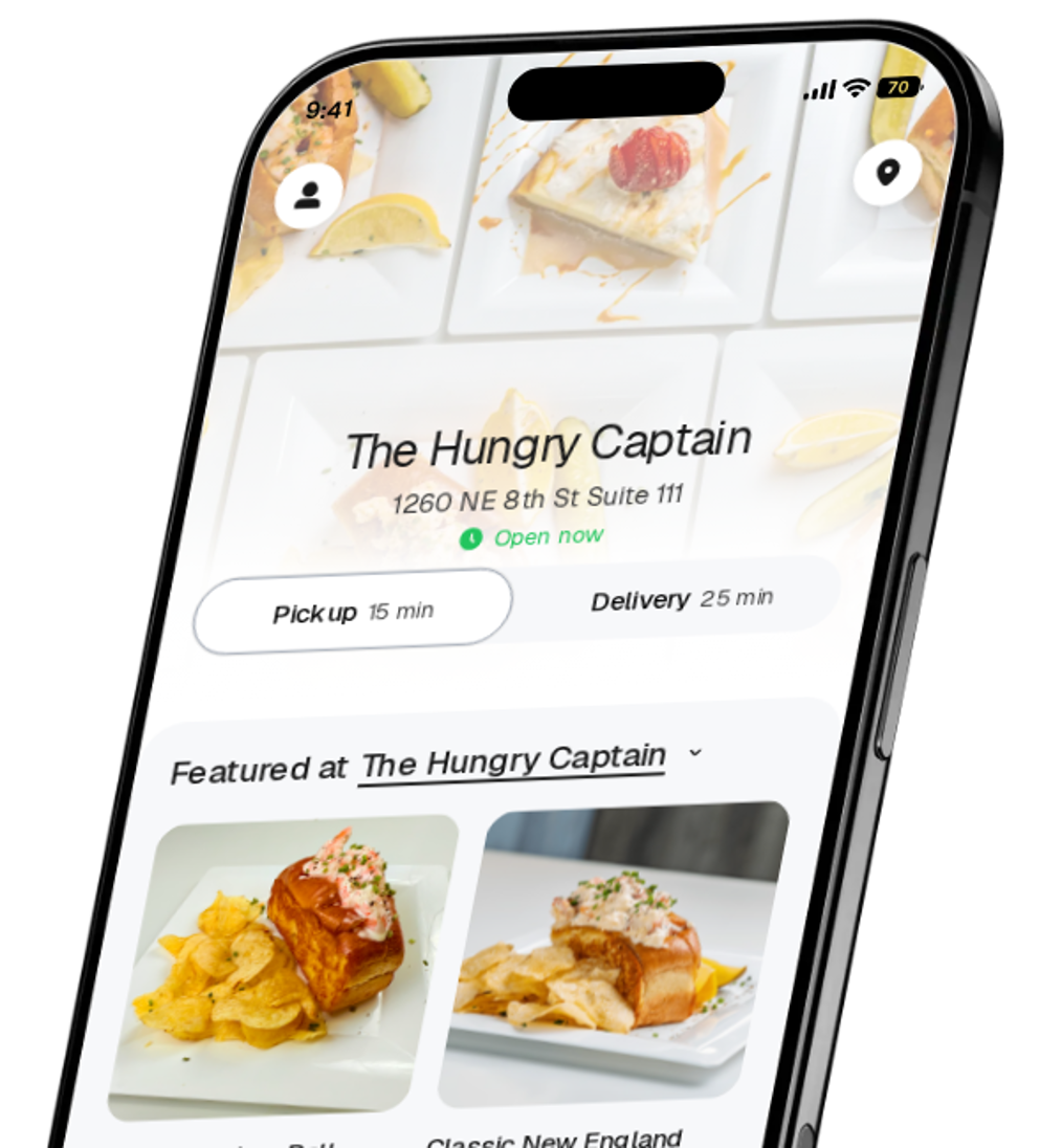 The Hungry Captain app preview